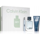 Calvin Klein CK Defy EDT 100 ml + sprchový gel 100 ml + EDT 10 ml