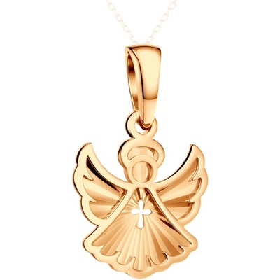 SAVICKI Висулка с ангелче Savicki: злато