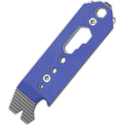 Kizer Pac-Bar Stonewashed Ti&G10 handle - Blue T122A4
