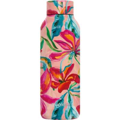 Quokka Nerezová termoláhev Solid 510 ml tropical bloom