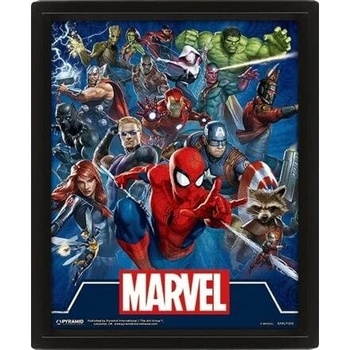 Obraz 3D Marvel