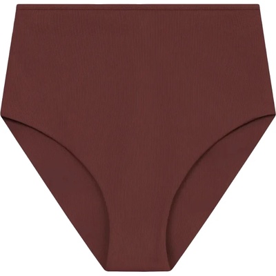 MYMARINI Дамско бикини долнище MYMARINI Women's Highwaist Shorts Bikini bottom - Chocolate (150-5669-0413)
