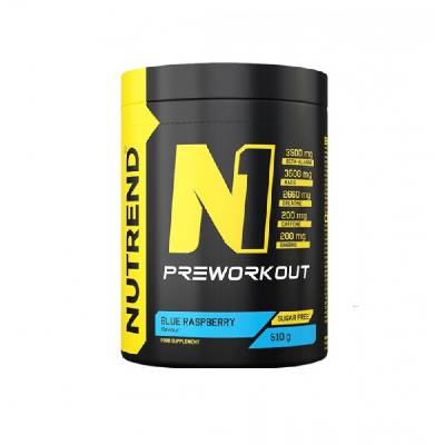 N1 Pre-Workout 510 g - Nutrend - Tropické ovocie