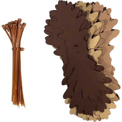 Anareus 3D maskovací listy SilkLeaf Oak dub 25 ks Hnědá – Zboží Dáma