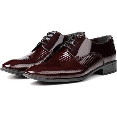 Ducavelli Мъжки обувки от естествена кожа - Кафяви #320234 (320234_Бордо)