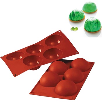 Silikomart Форма за сладки Sf001 Semisfera силиконова (20.001.00.0065)