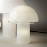 Artemide A006300 - Настолна лампа ONFALE 1xE14/5W/230V + 1xE27/13W бял (AT0177)