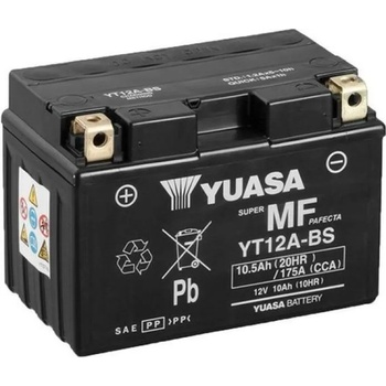 Image 1 of YUASA 11,5Ah 175A left+ YT12A-BS