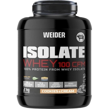 Image 1 of Weider Isolate Whey Protein 100 CFM [2000 грама] Бисквити с крем