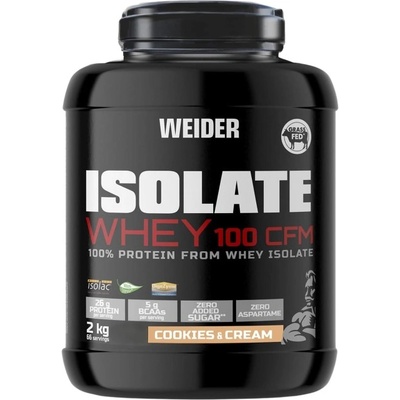 Weider Isolate Whey Protein 100 CFM [2000 грама] Бисквити с крем