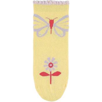 Sterntaler Детски чорапи със силикон с пеперуди, Sterntaler