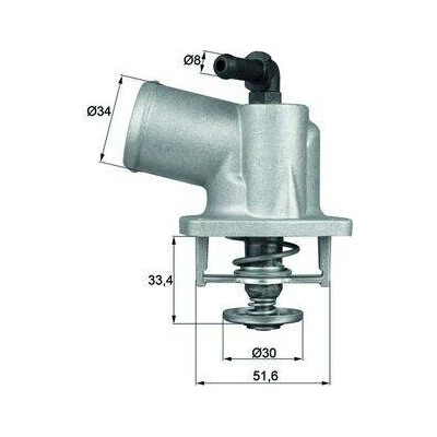 Termostat, chladivo MAHLE TI 55 92D (TI5592D)