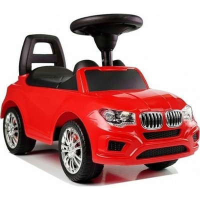 Wader Ride-on SuperCar č. 5 s klaksonem, červený