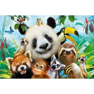Schmidt Spiele - Puzzle Animal entertainment 200 - 200 piese