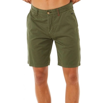 Rip Curl pánské kraťasy Twisted Dark Olive zelená
