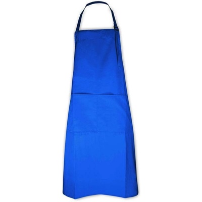 The One Apron Zástěra na krk modrá royal