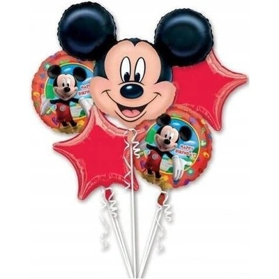 Balónky Amscan fóliové myšák Mickey, sada