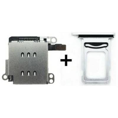 iPhone XR dual čítačka SIM+ tray bílý