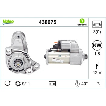 Štartér VALEO 438075