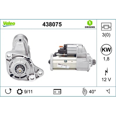 Štartér VALEO 438075