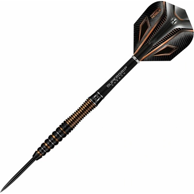 Harrows steel Noble 21g, 90% wolfram Hmotnosť šípky: 26g