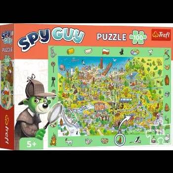 Trefl Trefl: Spy Guy Полша детективски пъзел с картинки - 100 части