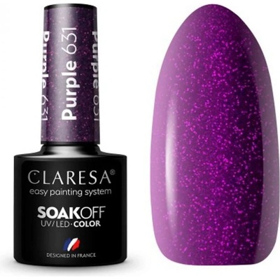 Claresa Gél lak Purple 631 5 g