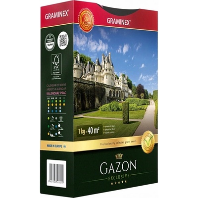 Graminex Prémiová trávna zmes GAZON na zakladanie trávnikov 1 kg