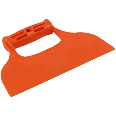 Stěrka plastová hladká, 235 mm, oranžová
