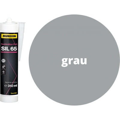 Murexin SIL 65 Profi Sanitárny silikón 310 g grau