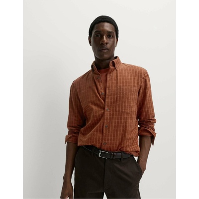 Marks & Spencer Маншестрова риза Marks & Spencer кафява Marks & Spencer | Kafyav | МЪЖЕ | M