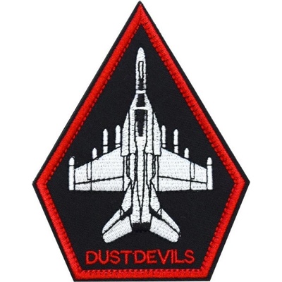 EA nášivka VX-31 Dust Devils F/A-18 8x10,5cm velcro