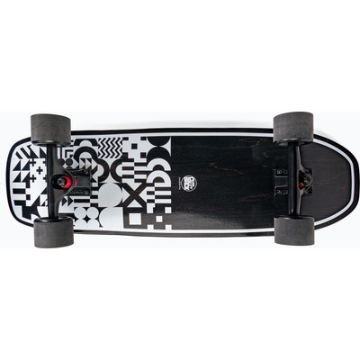 Cutback Surfskate Cutback B&W 32" черно-бял скейтборд CUT-SUR-B&W