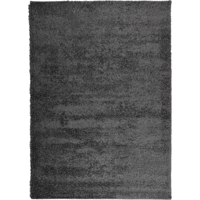 Шаги килим с дълъг косъм, модерен, антрацит, 200x280 см