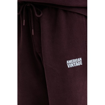 American Vintage Памучен спортен панталон American Vintage (MPLI05B)