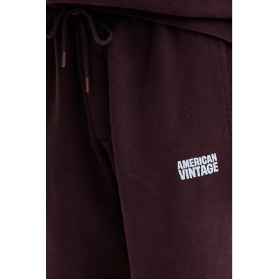 American Vintage Памучен спортен панталон American Vintage (MPLI05B)