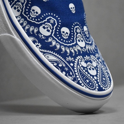Vans Classic Slip-On modrá – Zboží Dáma