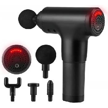 Image 1 of Масажен пистолет, мускулен ръчен перкусионен масажор, 6 скорости, 4 масажни глави