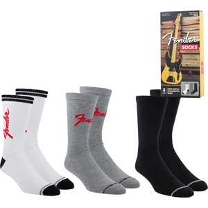 Perri´s socks чорапи комплект от 3 чифта - подаръчна кутия fender volume crew - perri´s socks - fga375-087-o-m