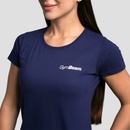 GymBeam Dámske tričko Basic Navy Blue