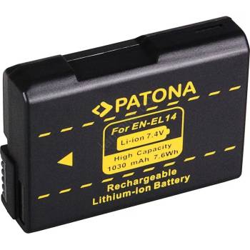 Image 1 of PATONA - Батерия Nikon EN-EL14 1030mAh Li-Ion (IM0991)
