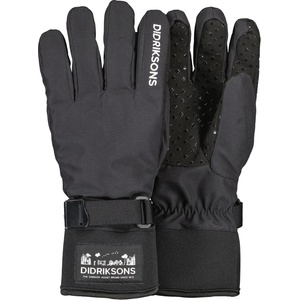 Didriksons Детски ръкавици Didriksons Kid's Lovas Five Finger Glove 2 Gloves - Black - размер 7 (EU) (202-6323-0114)