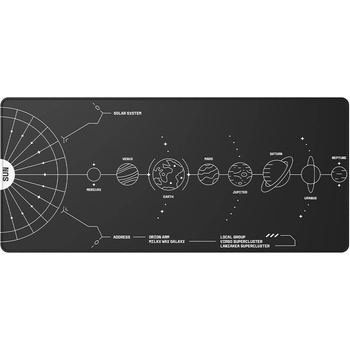Dark Project Геймърски пад Dark Project - Terra Nova Black XL (FSH-DP-PAD-TNOVA-BL-XL)