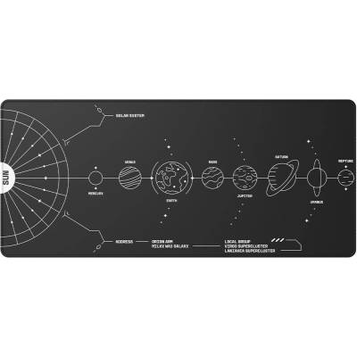 Dark Project Геймърски пад Dark Project - Terra Nova Black XL (FSH-DP-PAD-TNOVA-BL-XL)