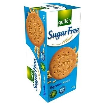 Gullón Digestive celozrnné sušienky bez cukru so sladidlami 245 g