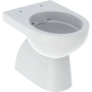 Geberit Selnova - Комбинирана тоалетна чиния, отвод отдолу, без ръб, бяла 500.399. 01.7 (500.399.01.7)