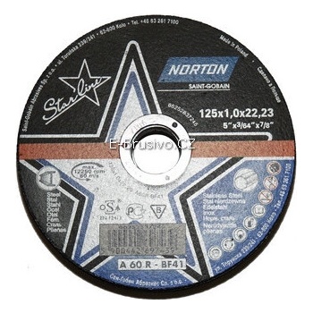 Norton Řezný kotouč 115 x 1,0 x 22,23 mm 66252837243
