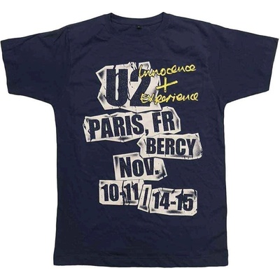 U2 I+E Paris Event 2015 (Ex-Tour) Light Navy Blue XL Риза (U2TOURTS08MLN04)