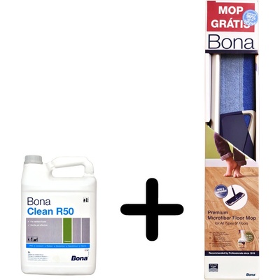 BONA Clean R50 čistiaci prostriedok na vinyl a PVC 5 l
