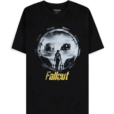 Difuzed Bioworld Europe tričko Fallout Vault 33 Into The Wasteland černá